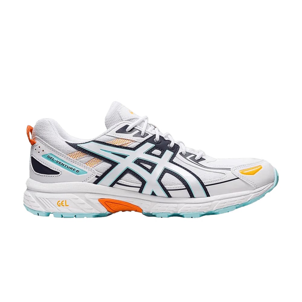 Asics Gel Venture 6 White Blue Orange