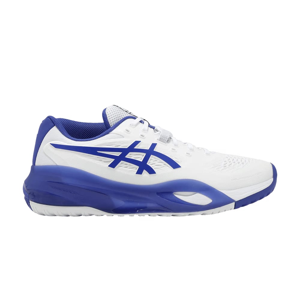Asics Gel Resolution x Wide White Dark Cobalt