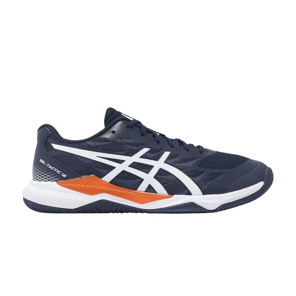Asics Gel Tactic 12 2E Wide Midnight White