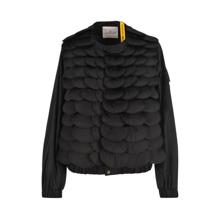 Moncler Genius x Noir Kei Ninomiya Fish-Scale Bomber Jacket Black