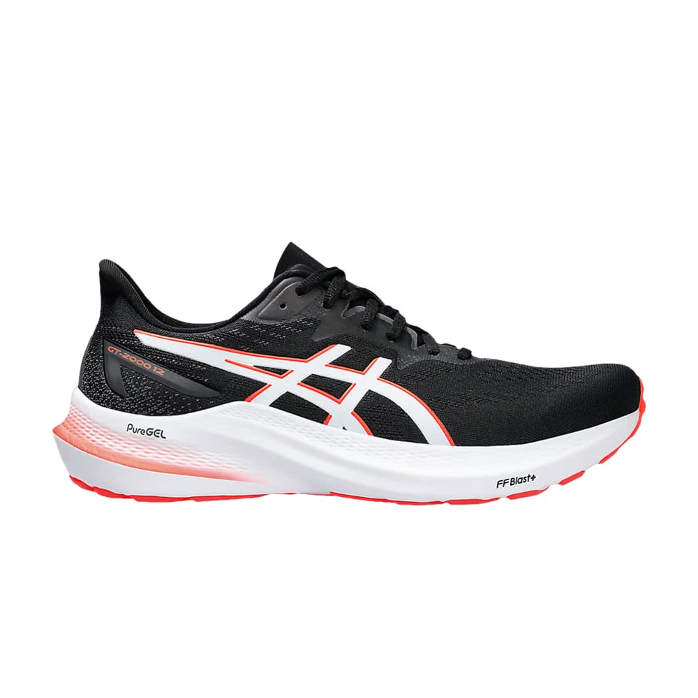 Asics GT 2000 12 Black Sunrise Red