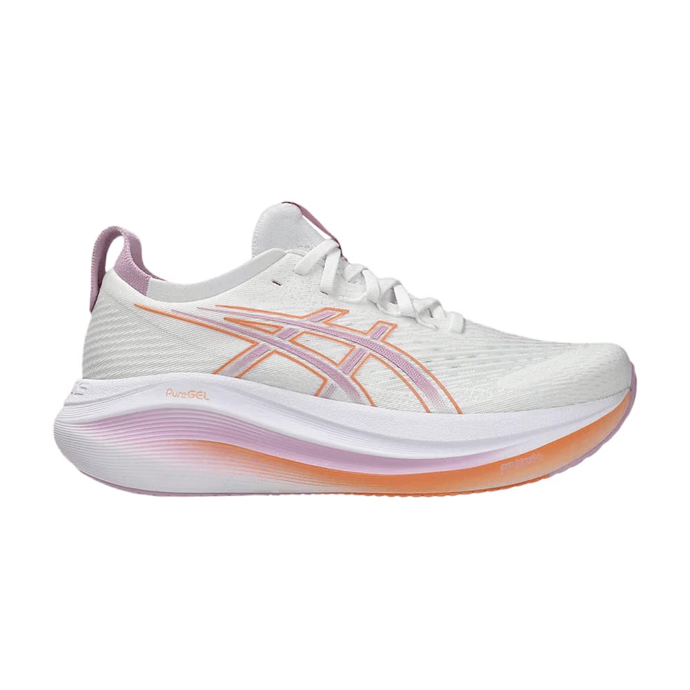 Asics Wmns Gel Nimbus 27 Wide 'White Light Ube'