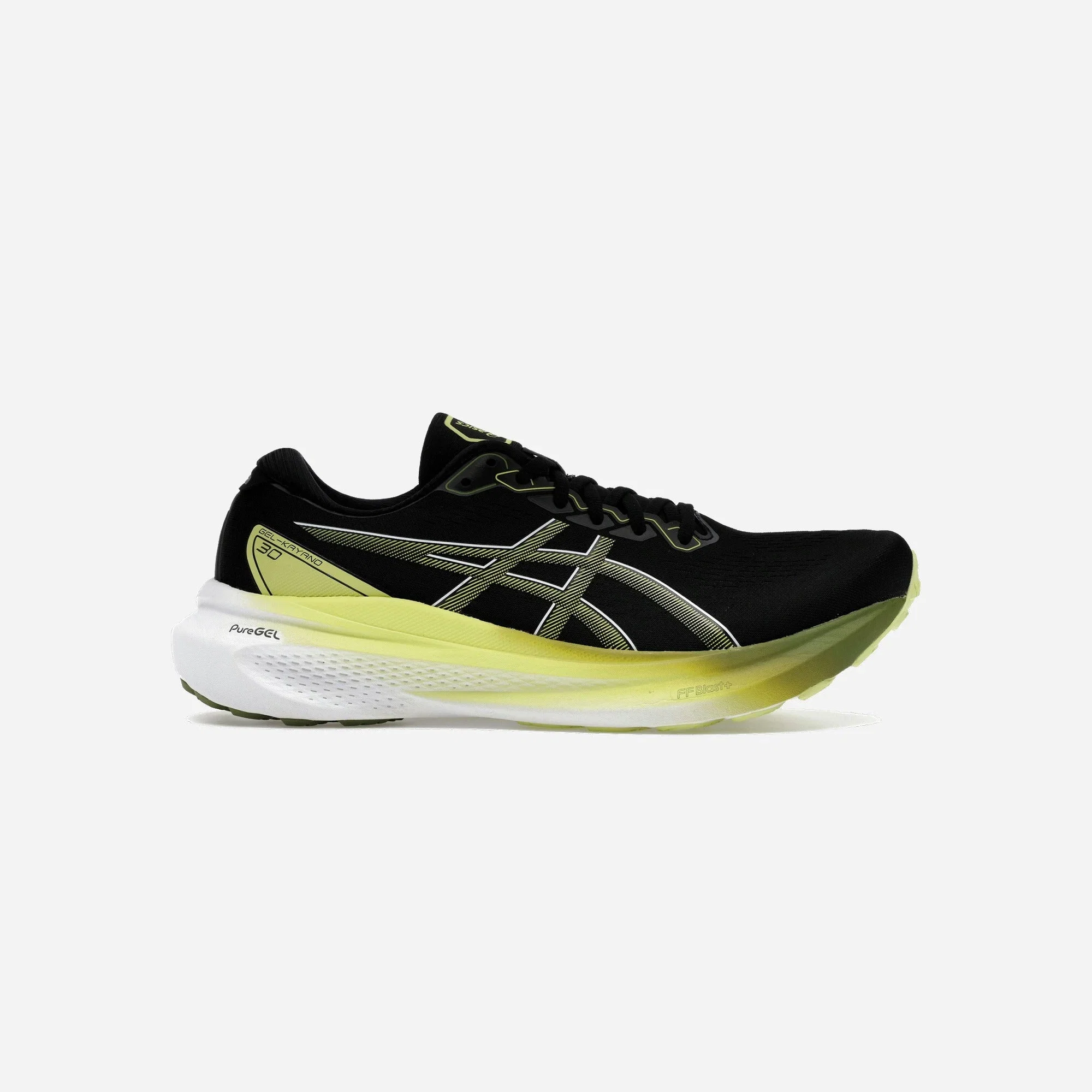 Asics Gel Kayano 30 Black Glow Yellow