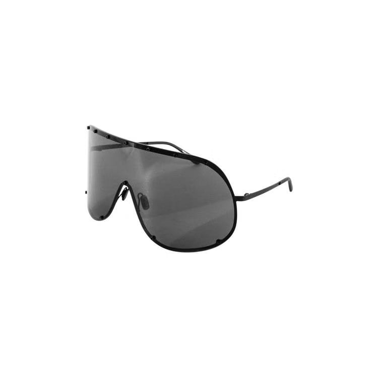 Rick Owens Shield Sunglasses Black
