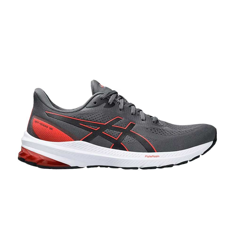 Asics GT 1000 12 Wide Carrier Grey True Red