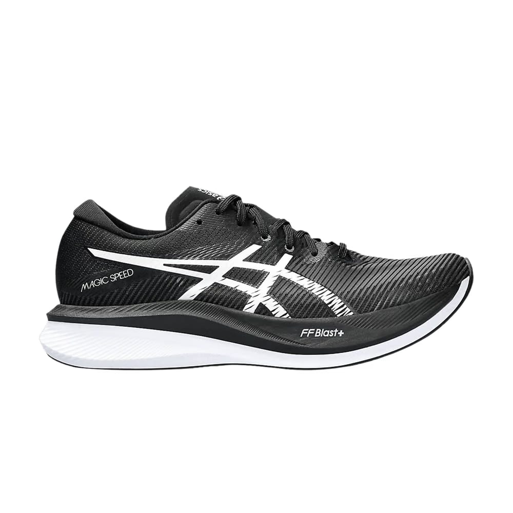Asics Magic Speed 3 2E Wide Black White
