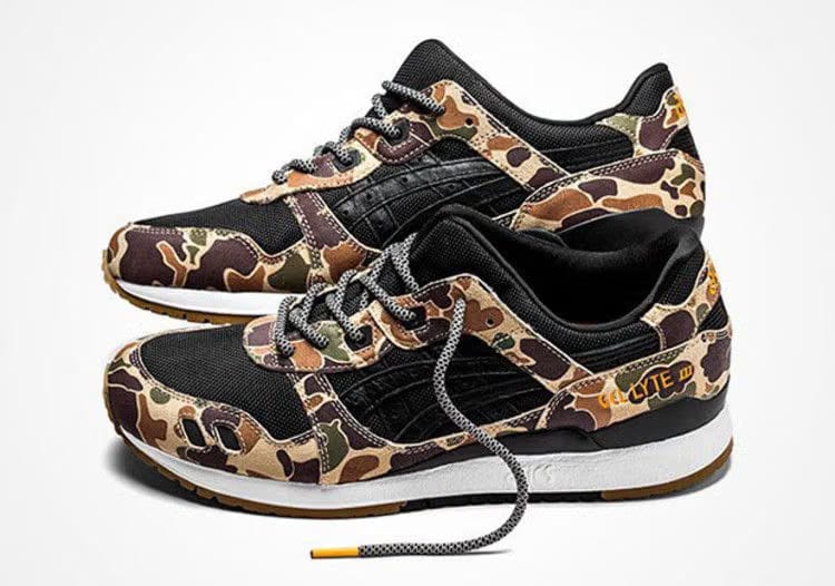 Atmos x ASICS Gel Lyte 3 Duck Camo Japan Release
