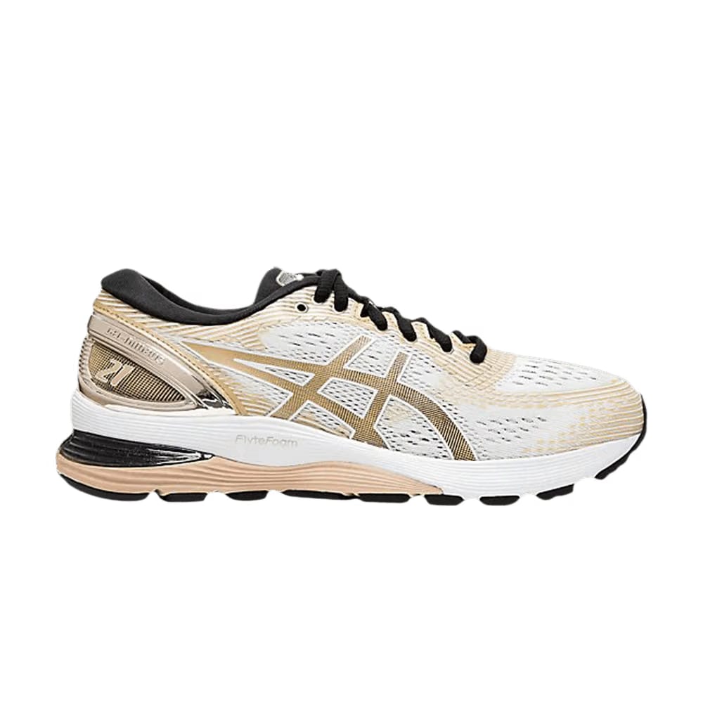 Asics Wmns Gel Nimbus 21 Platinum 'White Frosted Almond'