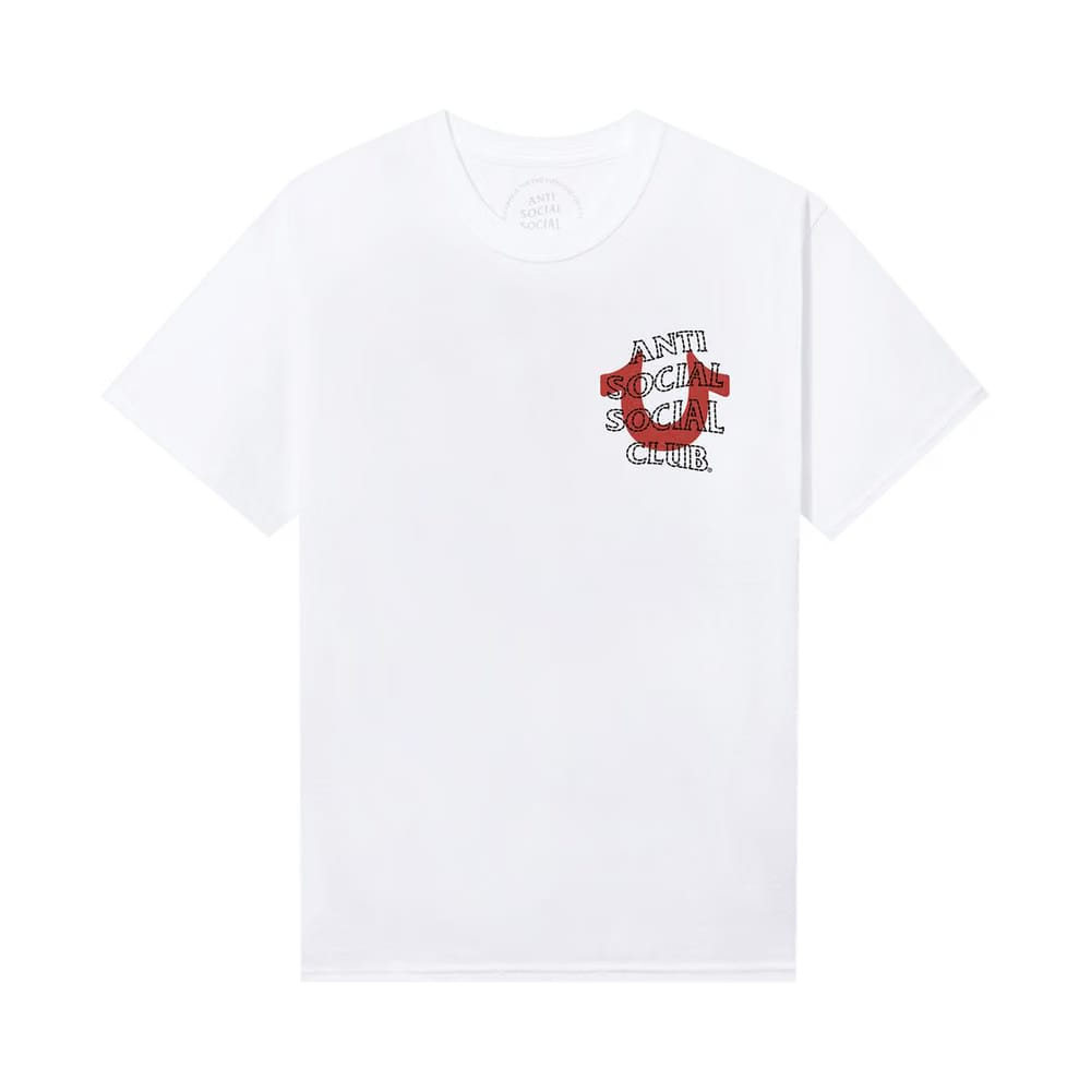 Anti Social Social Club x True Religion Anti-Truth Premium Heavyweight T-Shirt White
