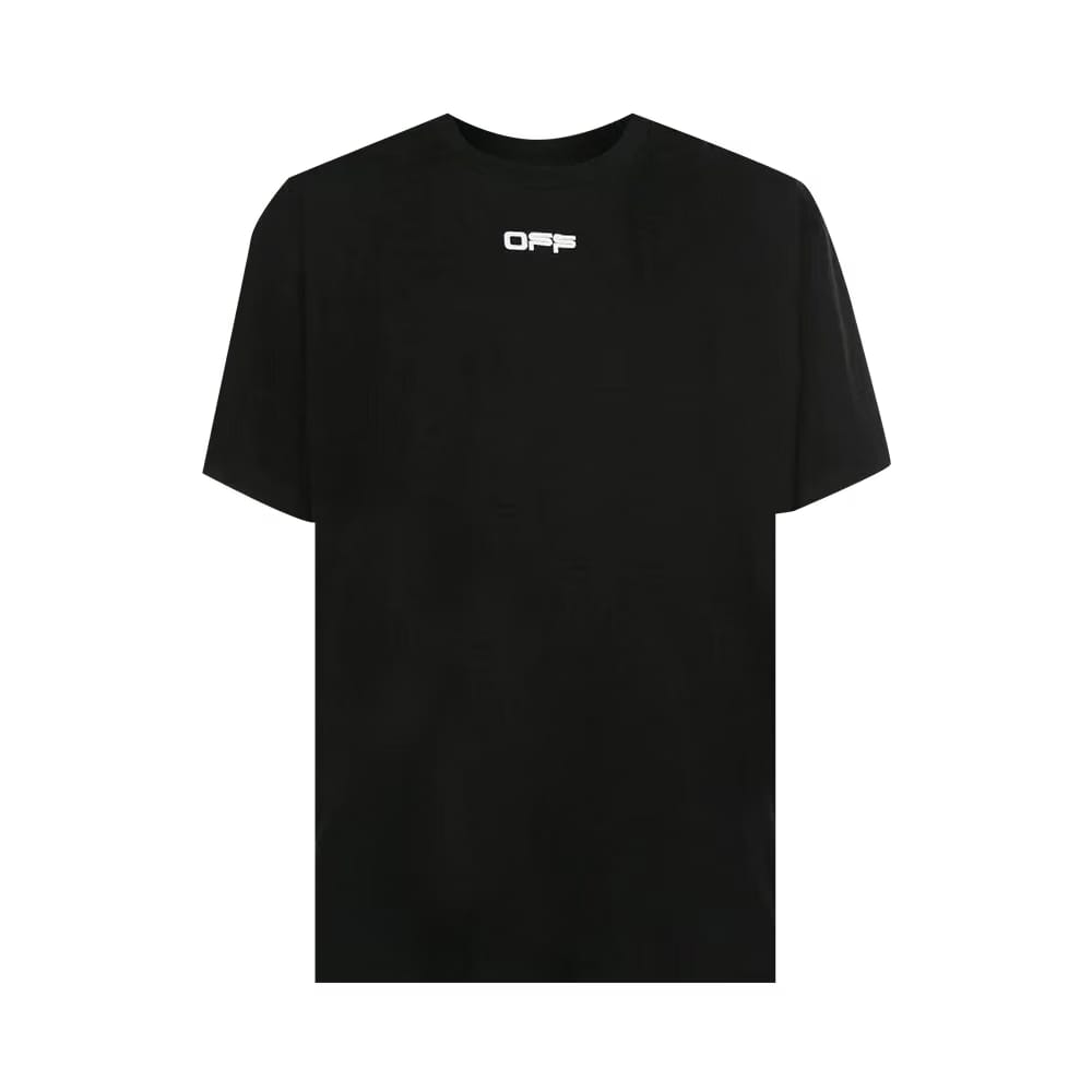 Off-White Airport Tape Oversize T-Shirt Black/Multicolor