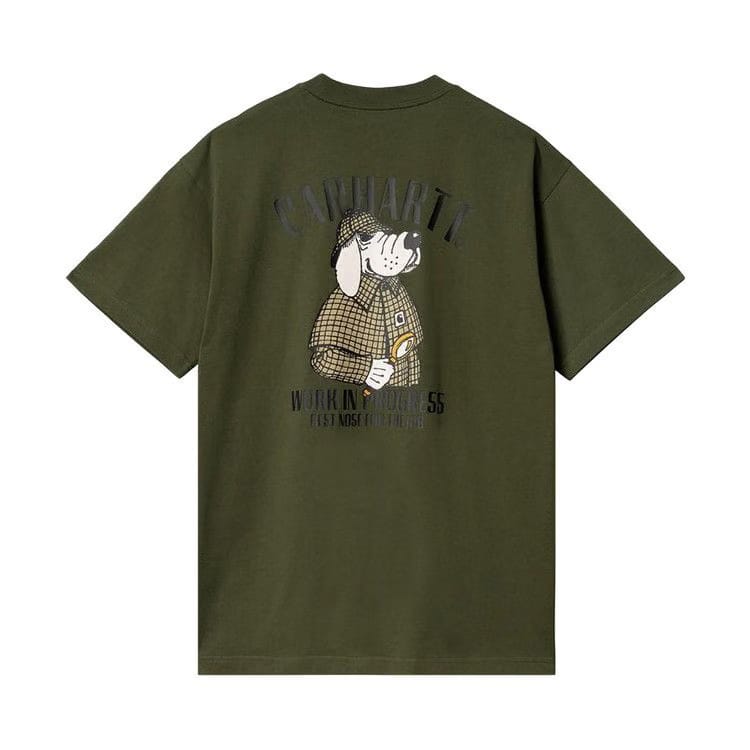 Carhartt WIP Shorts-Sleeve Inspector T-Shirt Tarragon