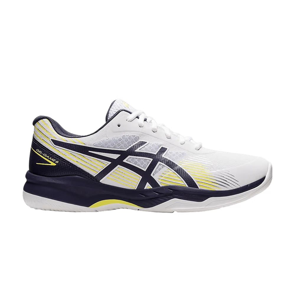 Asics Gel Game 8 White Indigo Fog