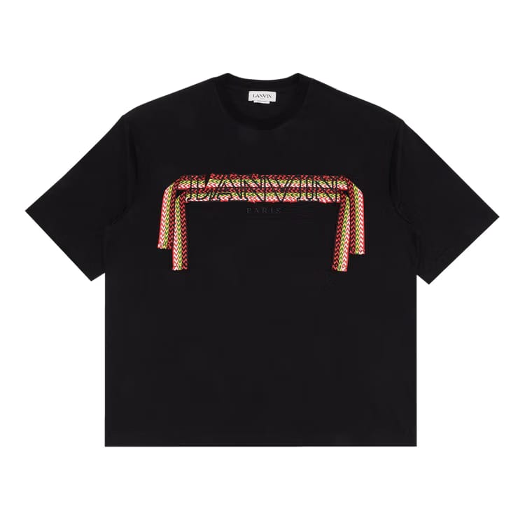 Lanvin Curblace Oversized T-Shirt Black