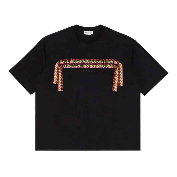 Lanvin Curblace Oversized T-Shirt Black