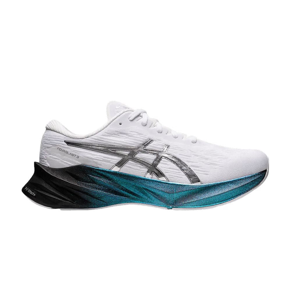 Asics Novablast 3 Platinum White Pure Silver