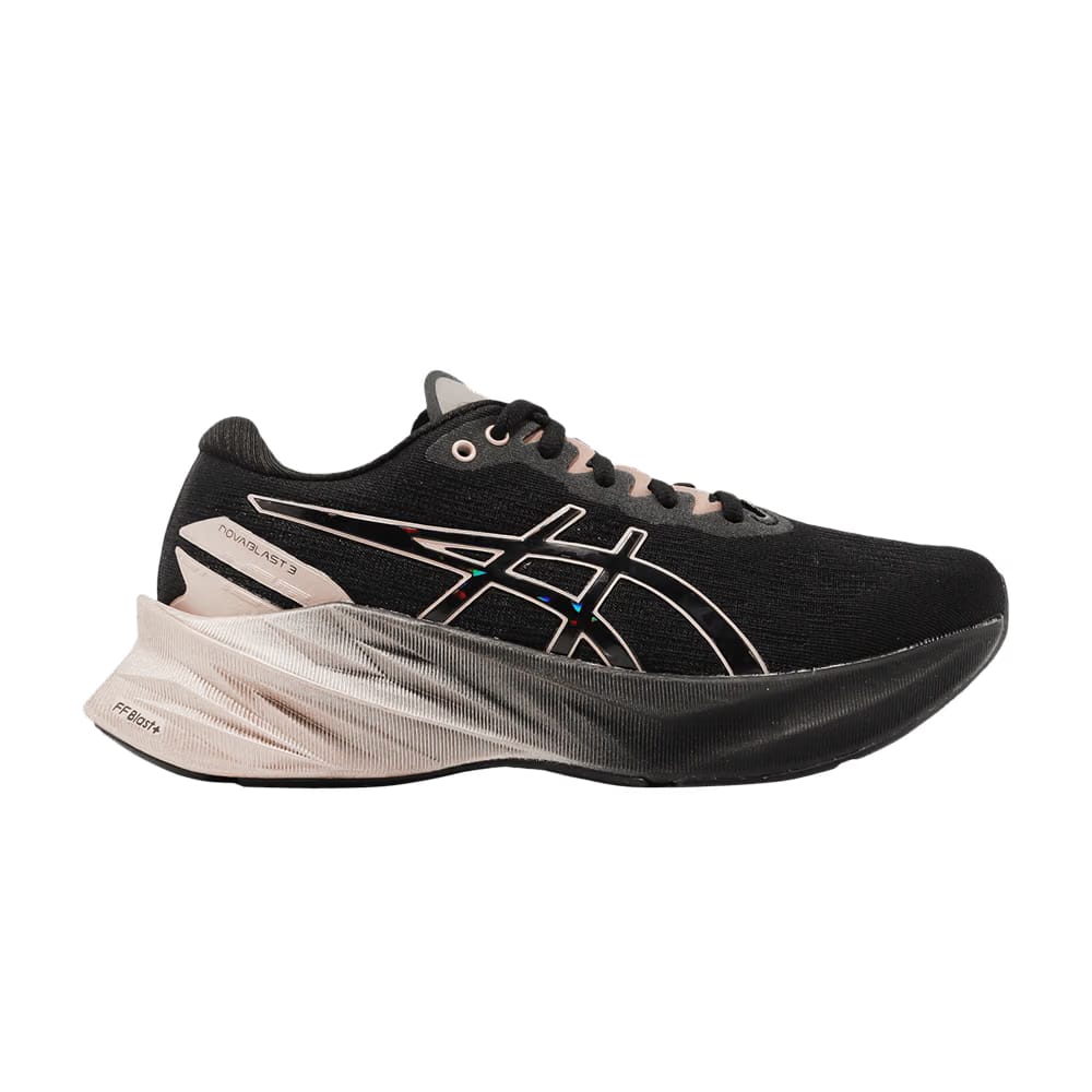 Asics Wmns Novablast 3 Platinum 'Black Rose Gold'