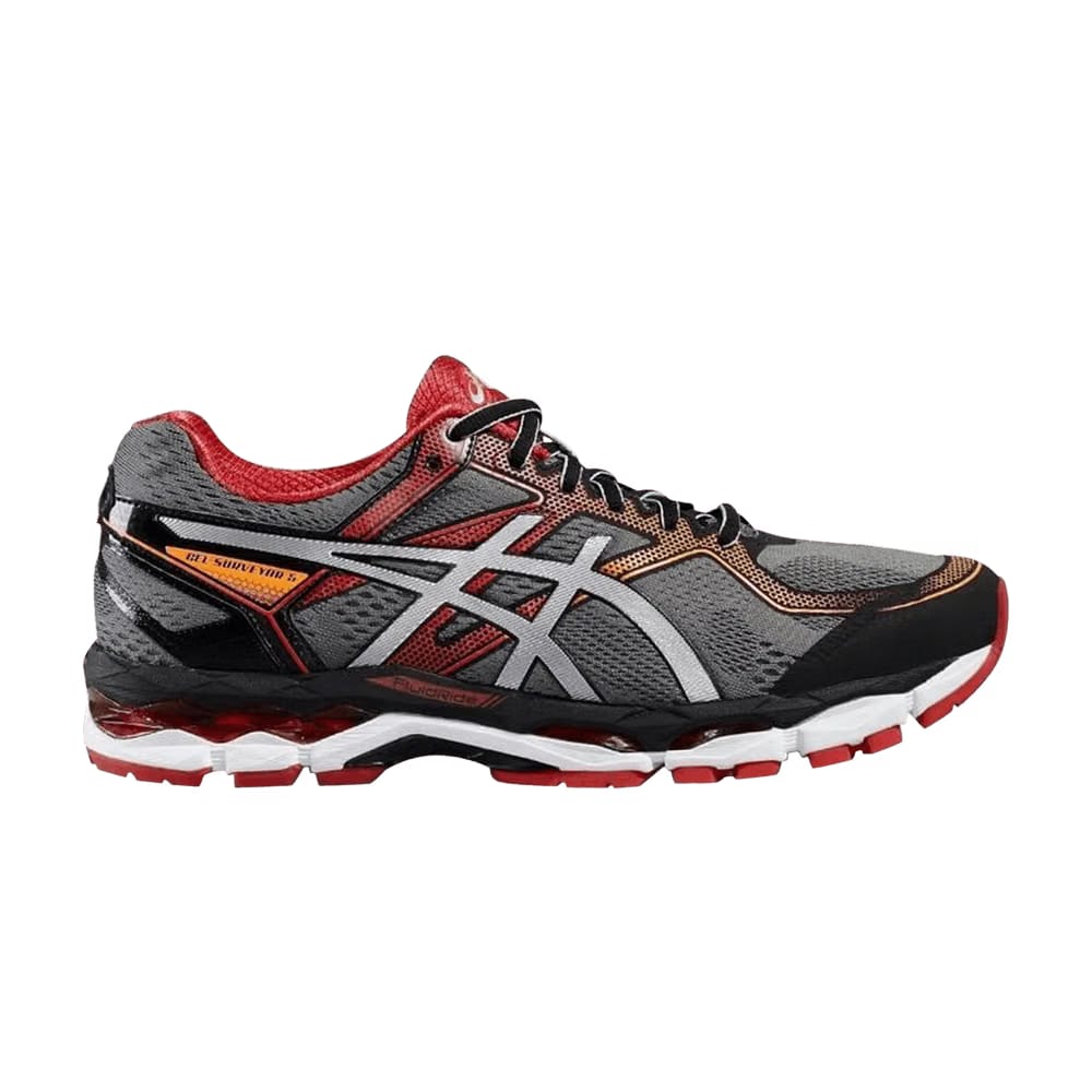 Asics Gel Surveyor 5 Black Silver Vermilion