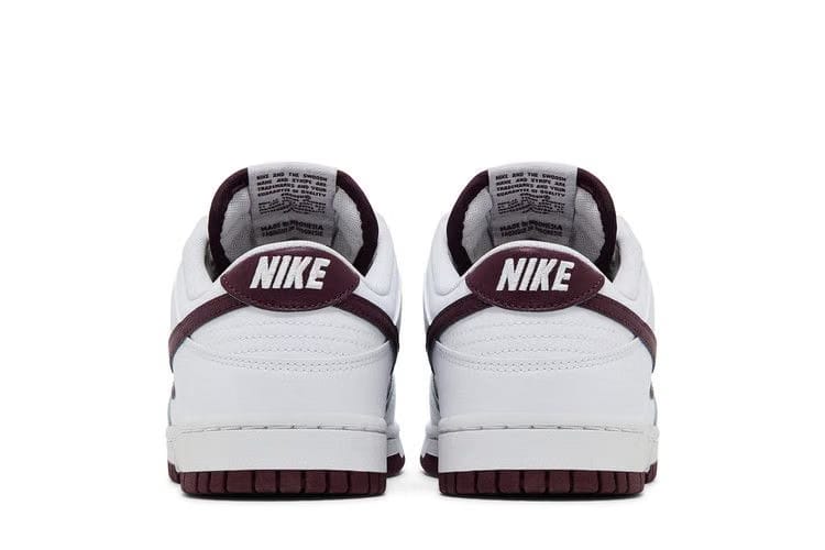 Dunk Low White Night Red