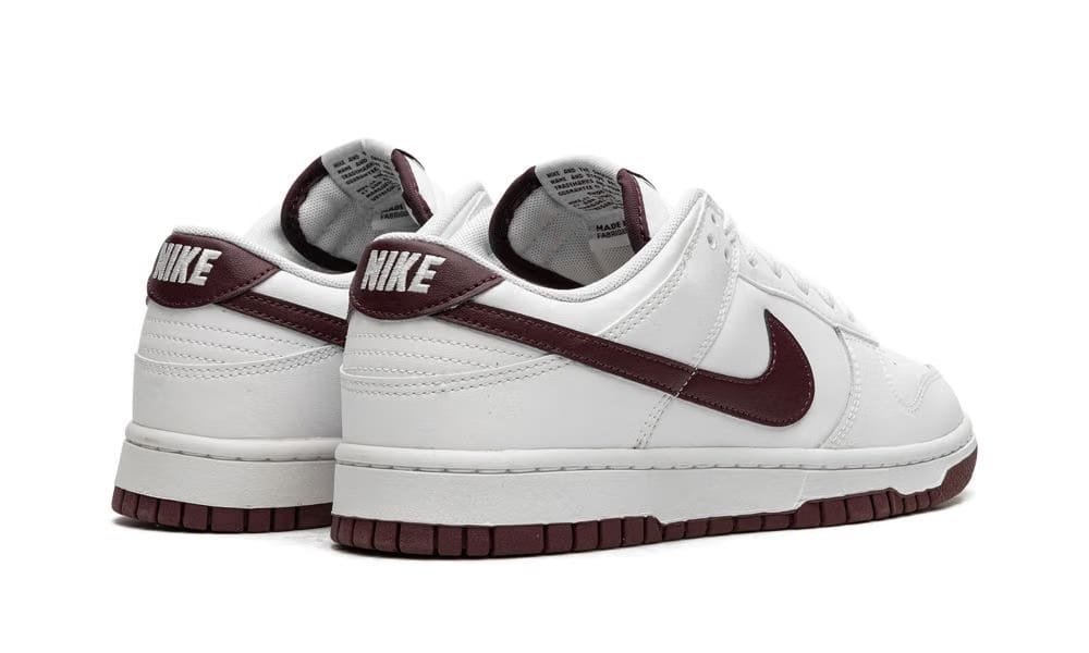 Dunk Low White Night Red