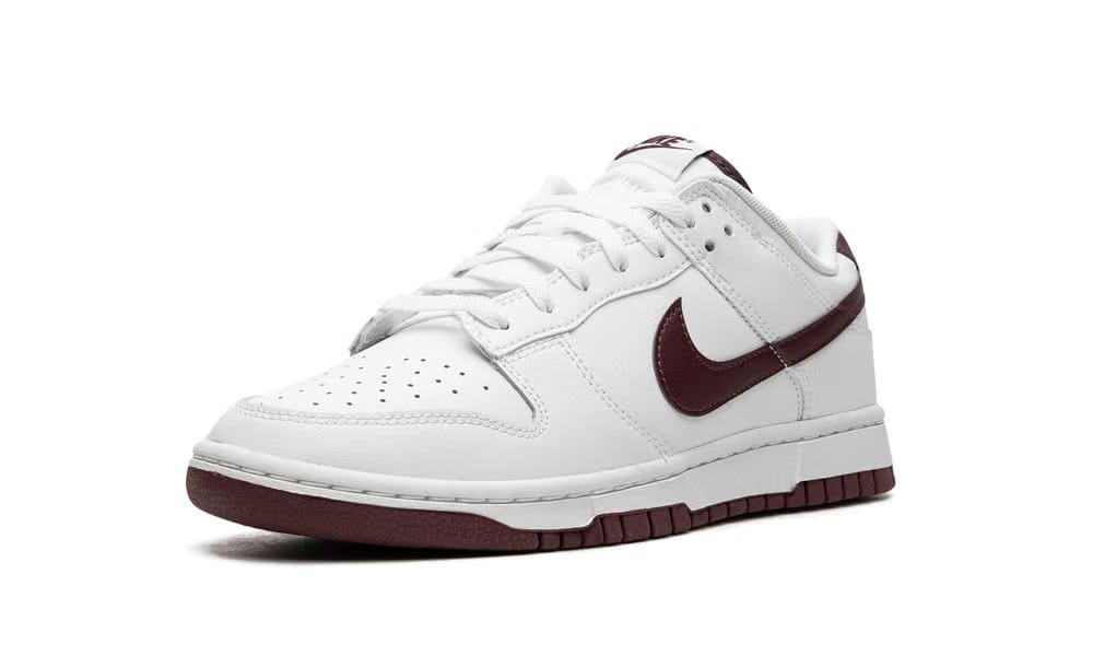 Dunk Low White Night Red