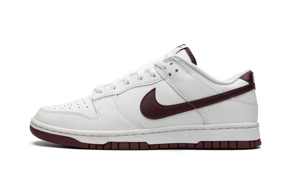Dunk Low White Night Red