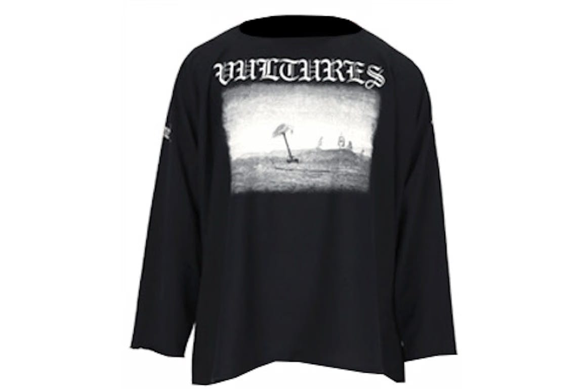 Yeezy Vultures Long T Black
