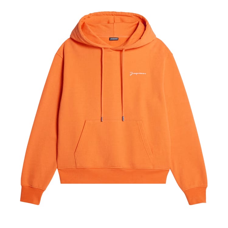 Jacquemus Le Sweatshirt Brodé Dark Orange
