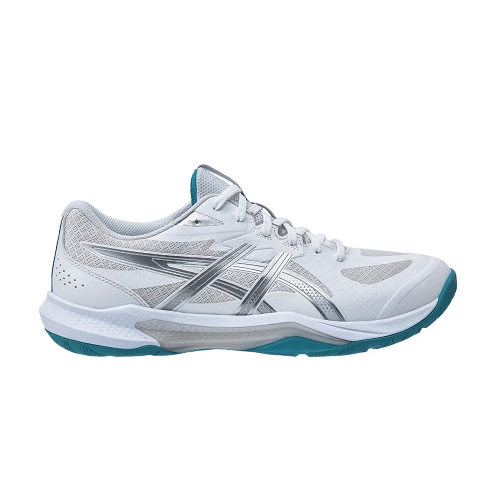 Asics Gel Tactic 13 Wide White Pure Silver Aqua