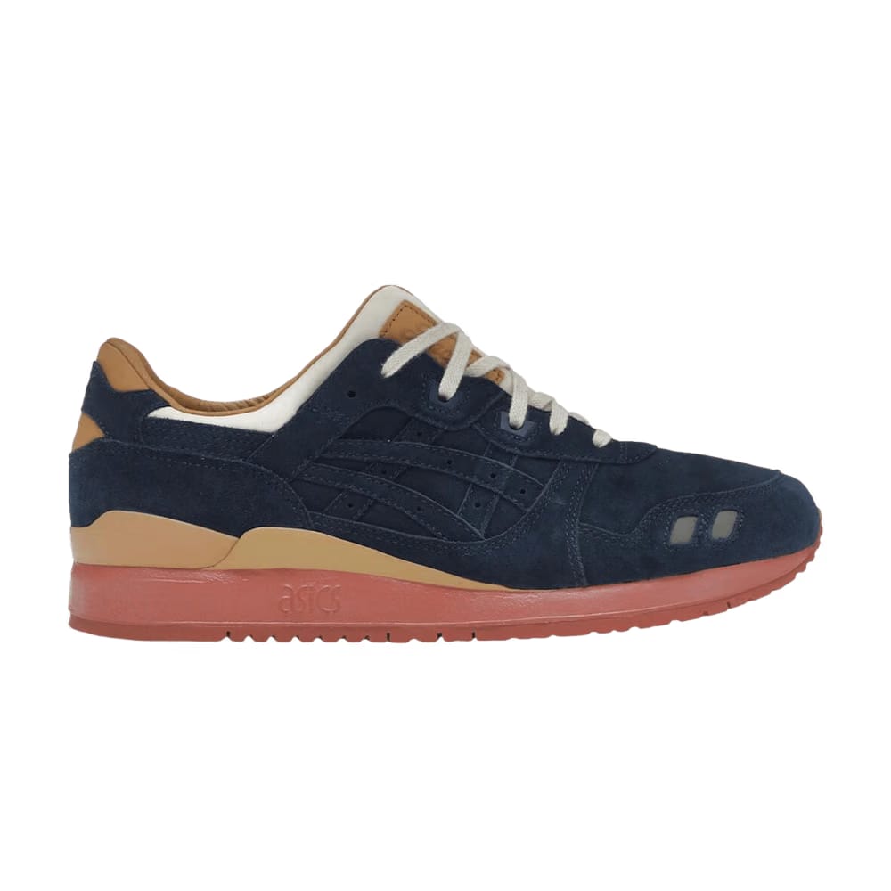Packer Shoes x J.Crew x ASICS Gel Lyte 3 1907 Collection Navy Special Box