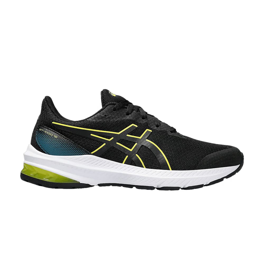 Asics GT 1000 12 GS Black Bright Yellow