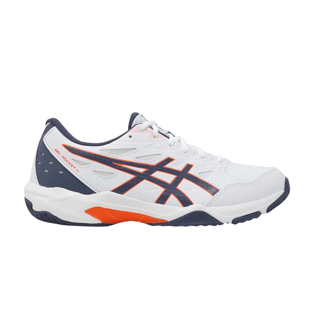 Asics Gel Rocket 11 2E Wide White Indigo Fog