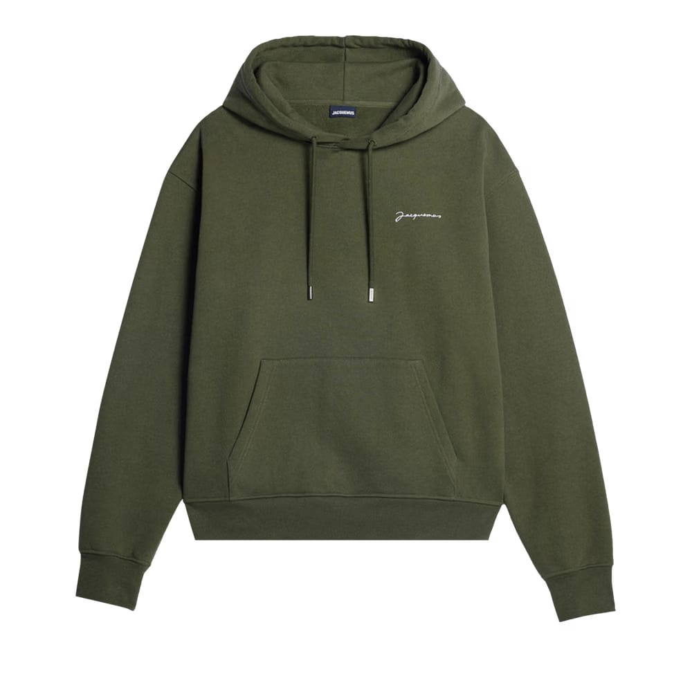 Jacquemus Le Sweatshirt Brodé Khaki