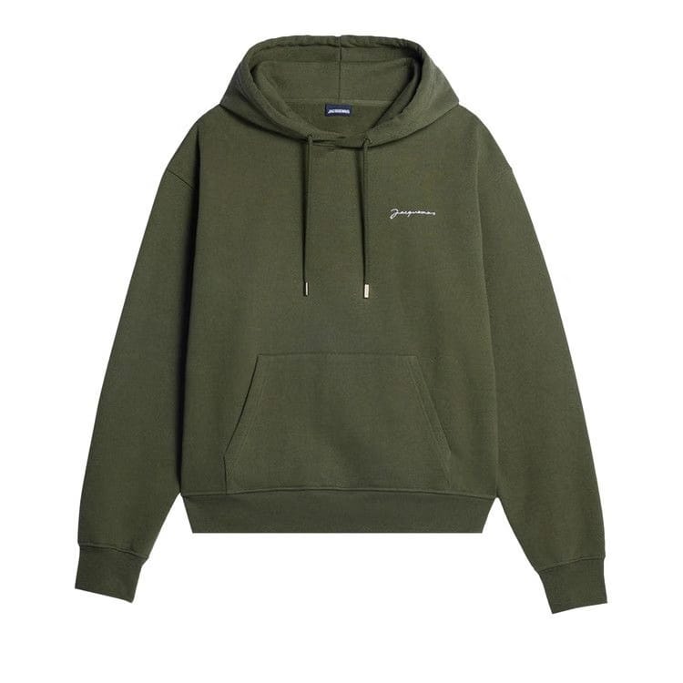 Jacquemus Le Sweatshirt Brodé Khaki