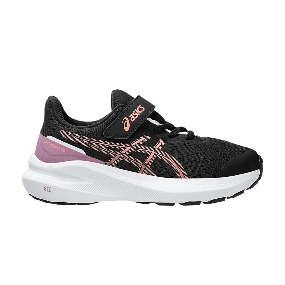 Asics GT 1000 13 PS Black Sun Coral