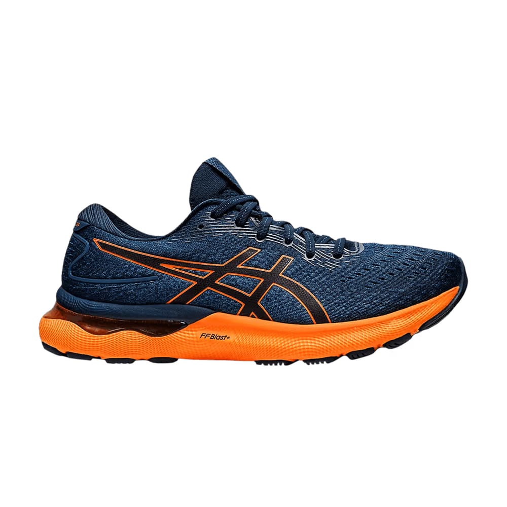 Asics Gel Nimbus 24 French Blue Shocking Orange