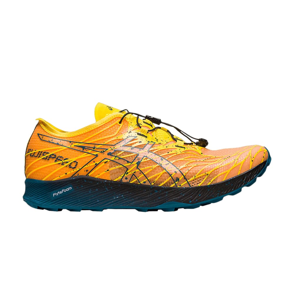 Asics Fuji Speed Golden Yellow Ink Teal