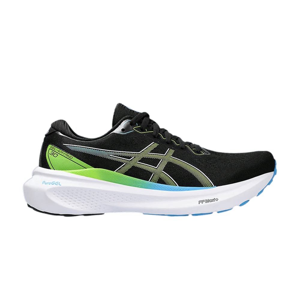 Asics Gel Kayano 30 Black Electric Lime