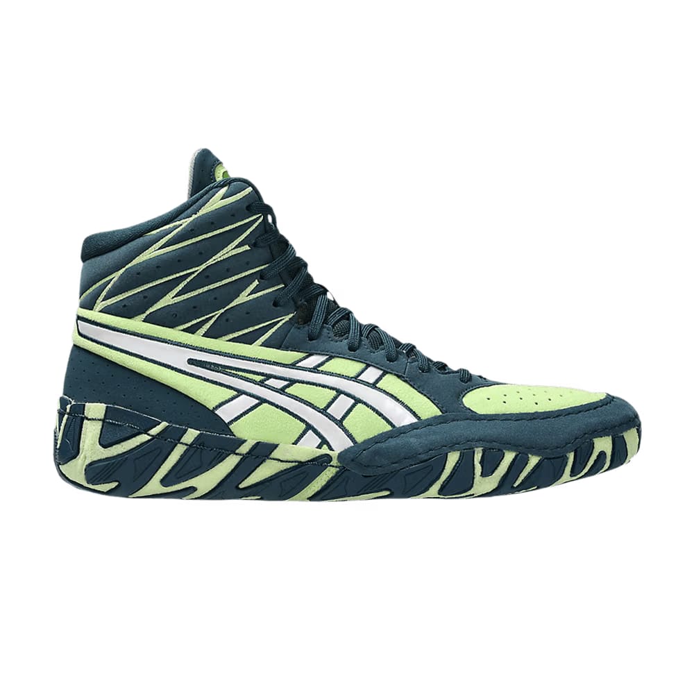 Asics Aggressor 6 Tranquil Teal Lime Green