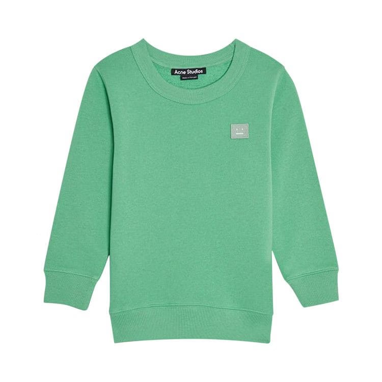 Acne Studios Kids Crewneck Sweatshirt Fern Green