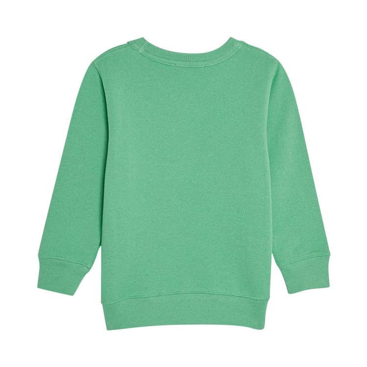 Acne Studios Kids Crewneck Sweatshirt Fern Green