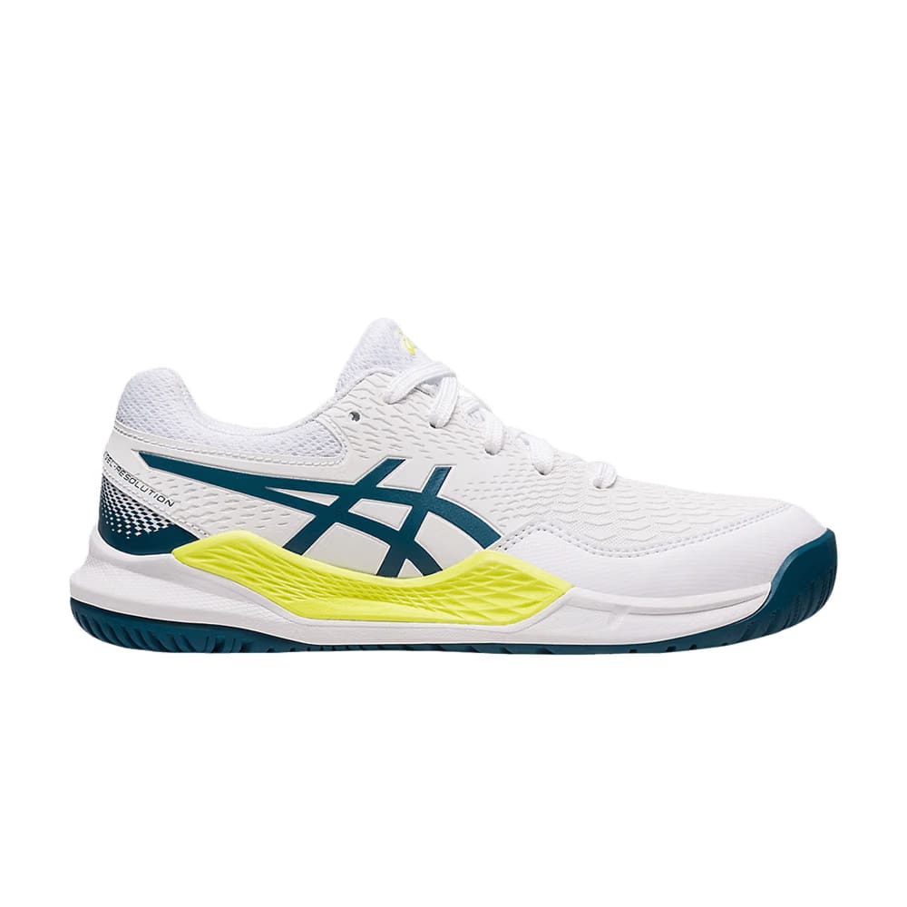 Asics Gel Resolution 9 GS White Restful Teal