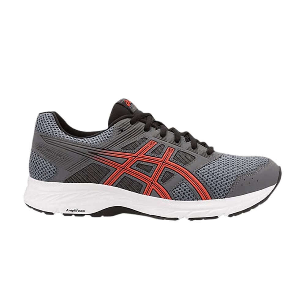 Asics Gel Contend 5 Steel Grey Red Snapper