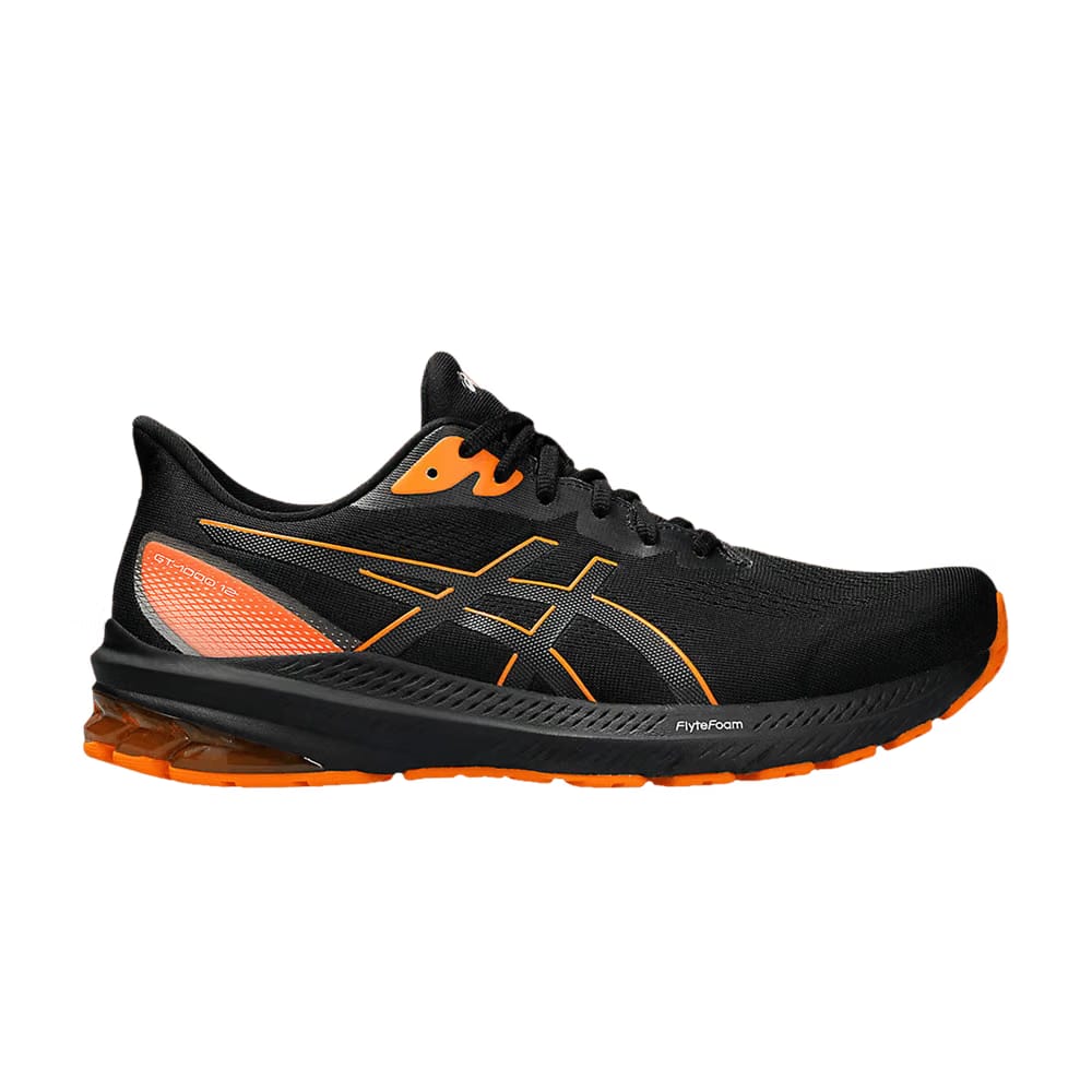Asics GT 1000 12 GORE-TEX Black Bright Orange