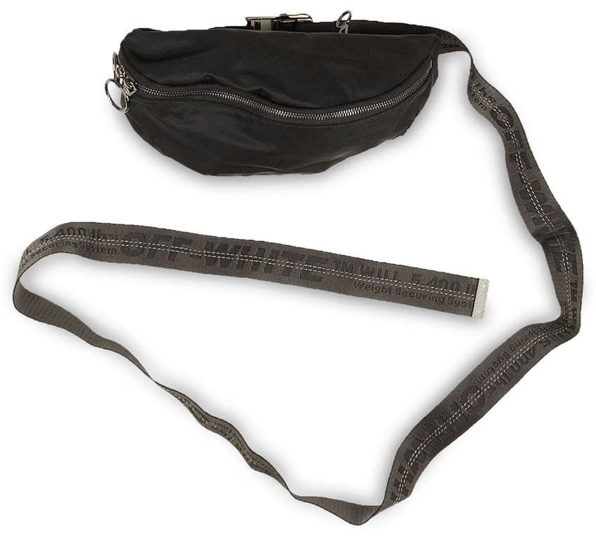 Off-White Nylon Fanny Pack Black