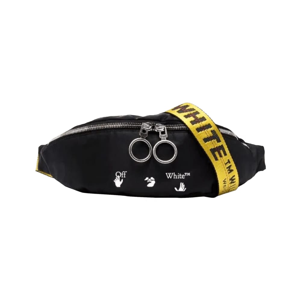 Off-White Nylon Fanny Pack Black