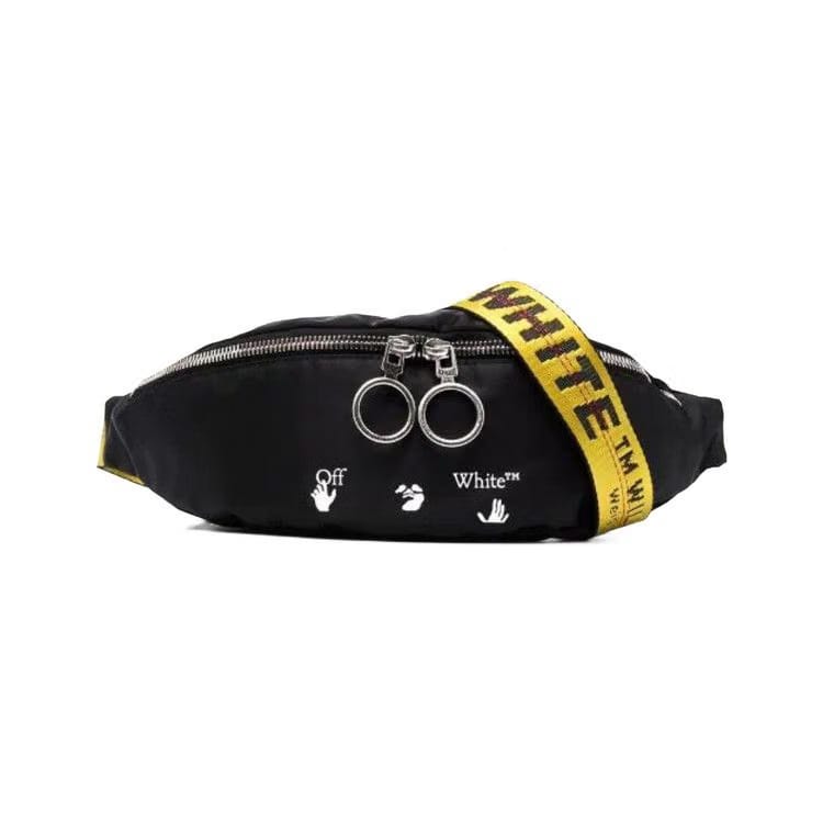 Off-White Nylon Fanny Pack Black