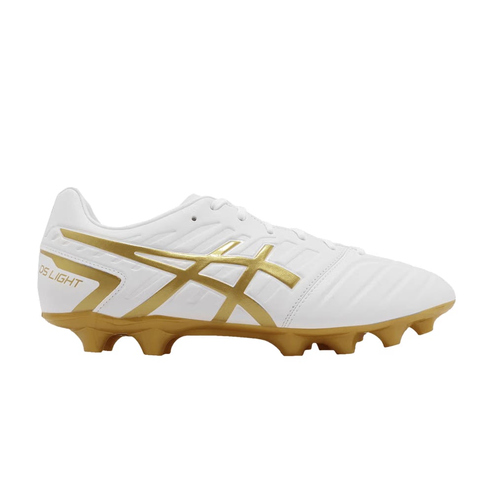Asics DS Light Club 2E Wide White Rich Gold