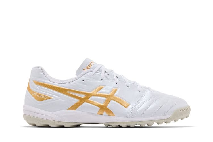 Asics DS Light Club TF Wide White Pure Gold