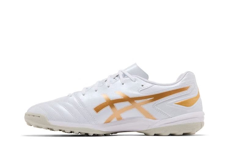 Asics DS Light Club TF Wide White Pure Gold