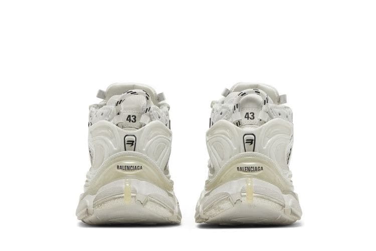 Balenciaga Runner Leather Free White